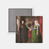Aimant Portrait de Giovanni Arnolfini et de sa femme (Recto/Verso)