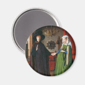 Aimant Portrait de Giovanni Arnolfini et sa femme (Recto/Verso)