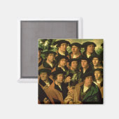 Aimant Portrait de groupe de la compagnie de tir (Recto/Verso)