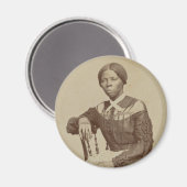 Aimant Portrait de Harriet Tubman | 1868-69 (Recto/Verso)