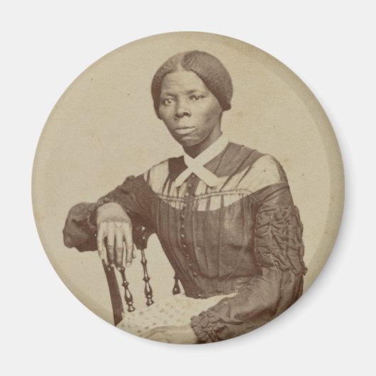 Aimant Portrait de Harriet Tubman | 1868-69 (Devant)