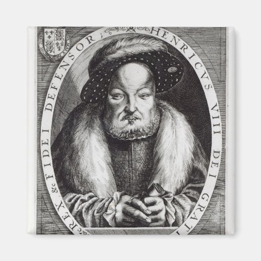 Aimant Portrait de Henri VIII (Devant)