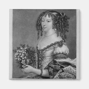 Aimant Portrait de Henrietta Anne, duchesse d'Orléans