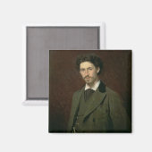 Aimant Portrait de Ilya Efimovich Repin, 1876 (Recto/Verso)