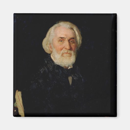 Aimant Portrait de Ivan S. Turgenev, 1879 (Devant)