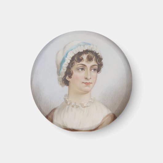 Aimant Portrait de Jane Austen (Devant)