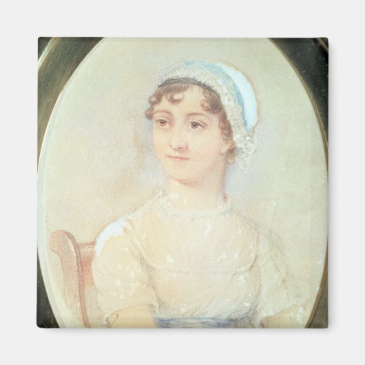 Aimant Portrait de Jane Austen (Devant)