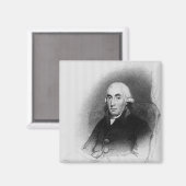 Aimant Portrait de Joseph Black (Recto/Verso)