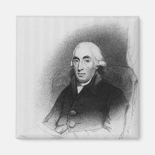 Aimant Portrait de Joseph Black (Devant)