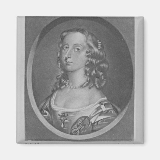 Aimant Portrait de la comtesse de Jemima de Sandwich (Devant)