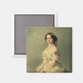 Aimant Portrait de la princesse de Baden, 1856 (Recto/Verso)
