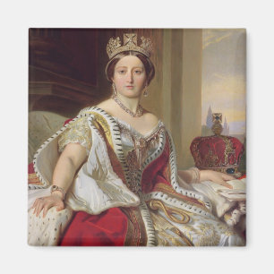 Aimant Portrait de la Reine Victoria (1819-1901) 1859