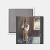 Aimant "Portrait de la sonnerie à la chapelle galloise" (Recto/Verso)