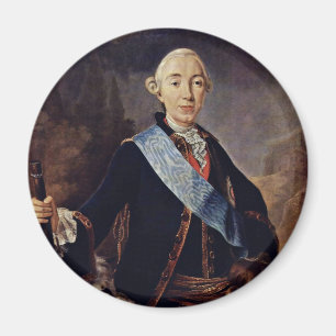 Aimant Portrait De L'Empereur Russe Peter Iii. Par Pfan