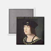 Aimant Portrait de Louis XII Roi de France (Recto/Verso)