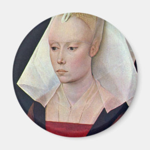 Aimant Portrait de Madame By Weyden Rogier Van Der