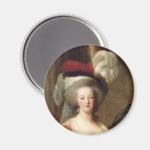 Aimant Portrait de Marie Antoinette, reine de France (Recto/Verso)