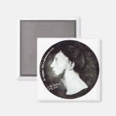 Aimant Portrait de Medallion (Recto/Verso)