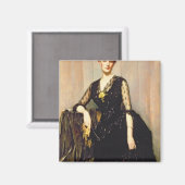 Aimant Portrait de Mme Agnes Williamson (Recto/Verso)