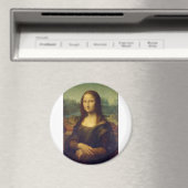 Aimant Portrait de Mona Lisa del Giocondo par Léonard da (In Situ (Lave-vaisselle))