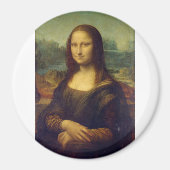 Aimant Portrait de Mona Lisa del Giocondo par Léonard da (Devant)