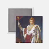 Aimant Portrait de Napoléon Bonaparte, François Gérard (Recto/Verso)