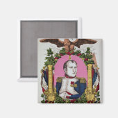 Aimant Portrait de Napoléon Ier à la bataille de (Recto/Verso)