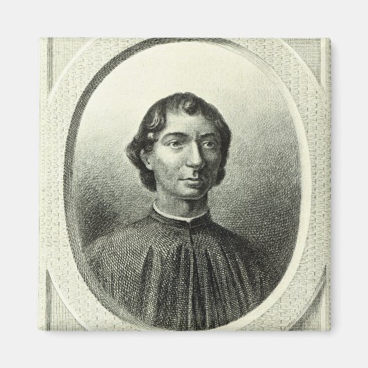 Aimant Portrait de Niccolo Machiavelli (Devant)