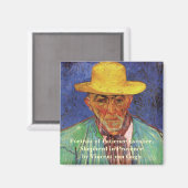 Aimant Portrait de Patience Escalier par Vincent van Gogh (Recto/Verso)