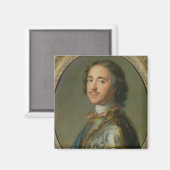 Aimant Portrait de Pierre le Grand (Recto/Verso)