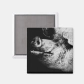 Aimant portrait de portier (Recto/Verso)