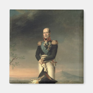 Aimant Portrait de prince Mikhail Barclay de Tolly
