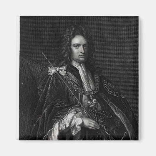 Aimant Portrait de Robert Harley (Devant)