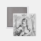 Aimant Portrait de Robert le Bruce (Recto/Verso)