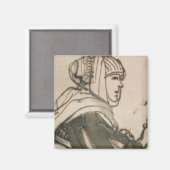 Aimant Portrait de Saskia, 1634 (Recto/Verso)