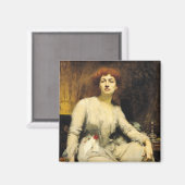 Aimant Portrait de Severine 1893 (Recto/Verso)