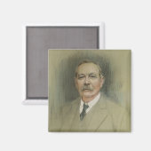 Aimant Portrait de Sir Arthur Conan Doyle (Recto/Verso)