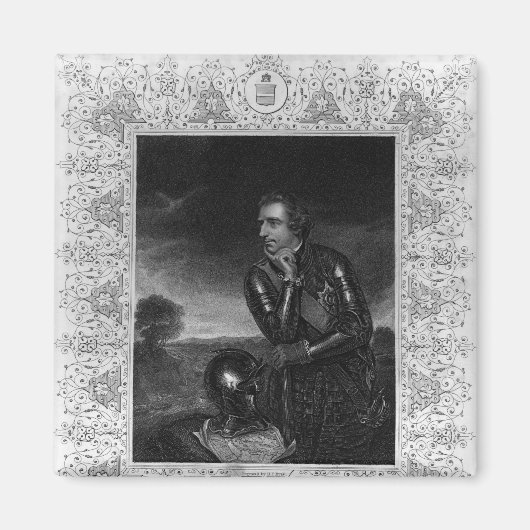Aimant Portrait de Sir Jeffrey Amherst (Devant)