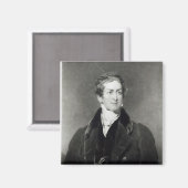 Aimant Portrait de Sir Robert Peel (Recto/Verso)