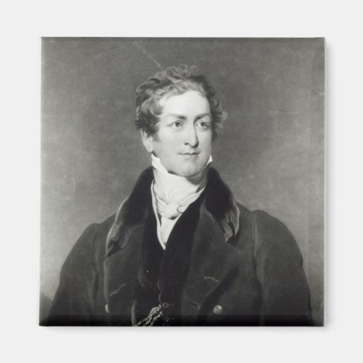 Aimant Portrait de Sir Robert Peel (Devant)