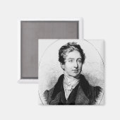 Aimant Portrait de Sir Robert Peel (Recto/Verso)