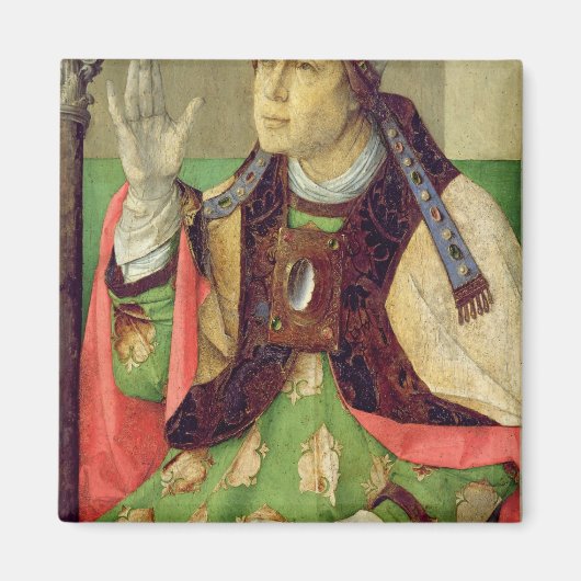 Aimant Portrait de St. Augustine, c.1475 (Devant)