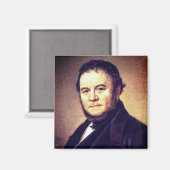 Aimant Portrait de Stendhal (Recto/Verso)