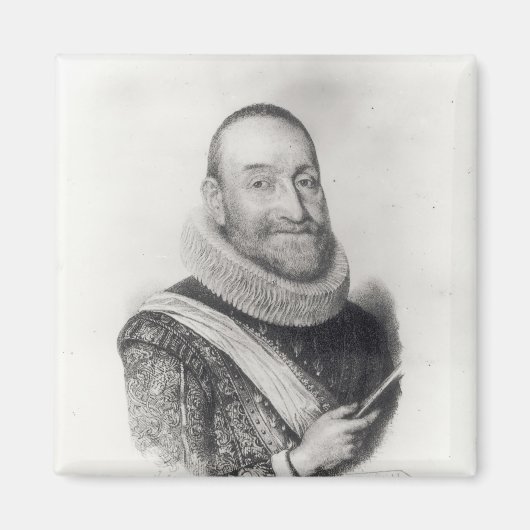 Aimant Portrait de Theodore Agrippa d'Aubigne (Devant)