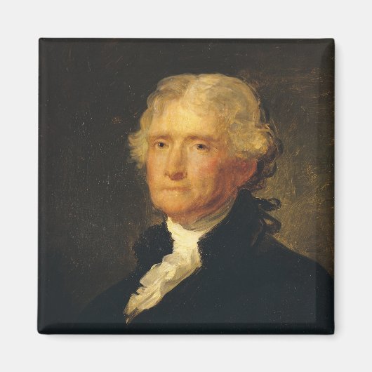 Aimant Portrait de Thomas Jefferson (Devant)