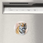 Aimant Portrait de tigre (In Situ (Lave-vaisselle))