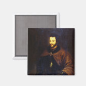 Aimant Portrait de Tsar Ivan le V Alexeyevich (Recto/Verso)