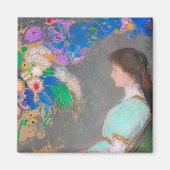 Aimant Portrait de Violette Heymann, Redon (Devant)