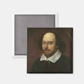 Aimant Portrait de William Shakespeare c.1610 (Recto/Verso)