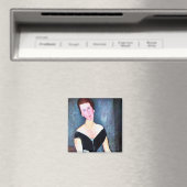 Aimant Portrait de Woman (In Situ (Lave-vaisselle))